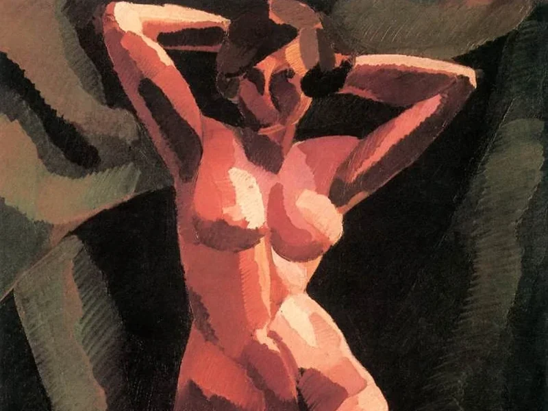 1891-József Nemes Lampérth - Nudo frontale